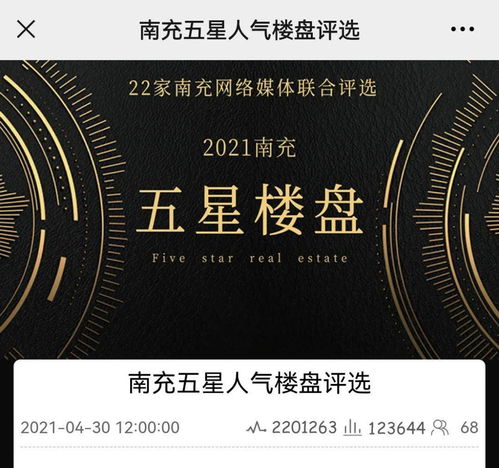 南充五星楼盘评选活动圆满落幕13家楼盘分别获奖