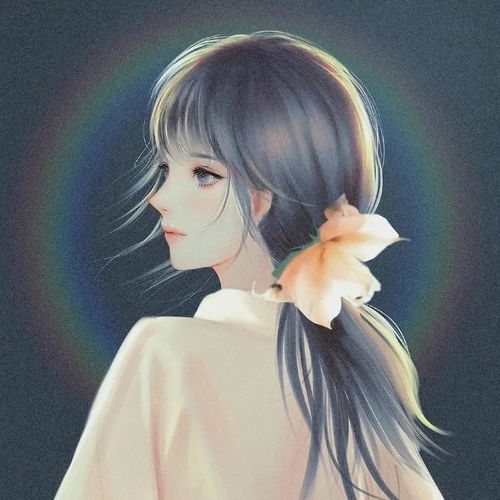 古风女生头像我兀自迷恋你一场,情不自禁喜欢上你