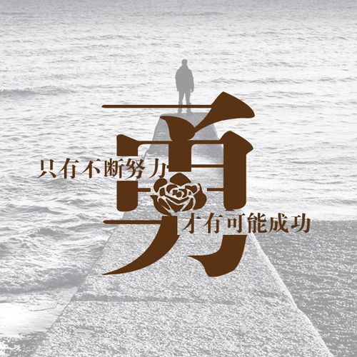 励志创意姓氏头像正能量百家姓朋友圈锁屏微信头像