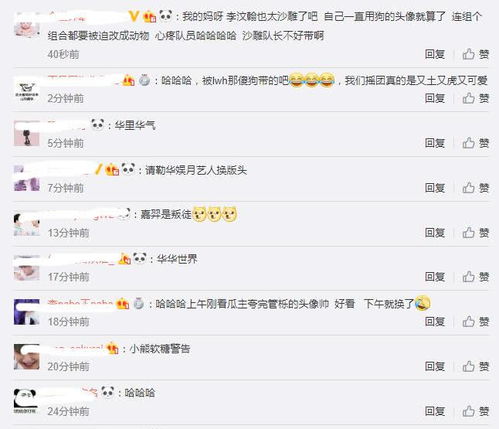 李汶翰带unine集体换动物头像报告队长,嘉羿是小熊软糖