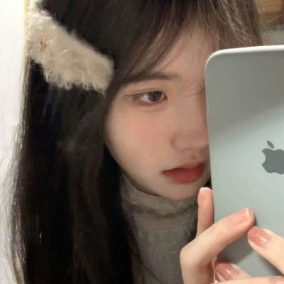 ins侧脸唯美女生头像