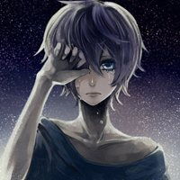 动漫男生哭泣的图片