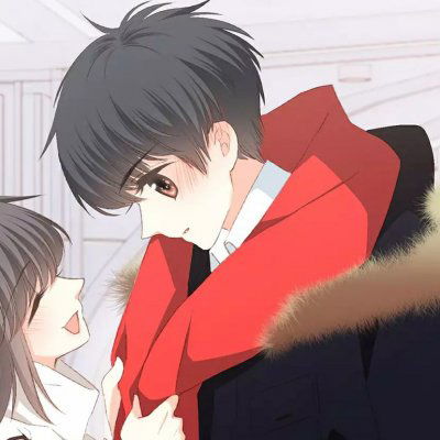 狄淇儿和应怜情侣头像单人两张怦然心动男主和女主头像一人一张