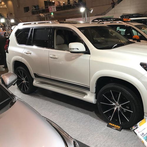2018东京改装车展日本elford带来全新款普拉多改装车,帅气十足