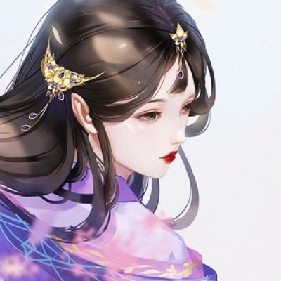 漂亮女生古风动漫头像图片,高清手绘特别的耐看的