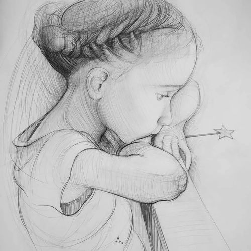 他人体素描让人欲罢不能,在ins吸粉40万,果然俄罗斯素描不是盖的
