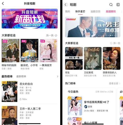 视频行业再添变局快手抖音在短剧赛道快马加鞭