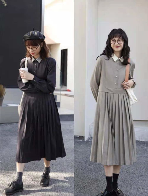 女生清新文艺范穿搭