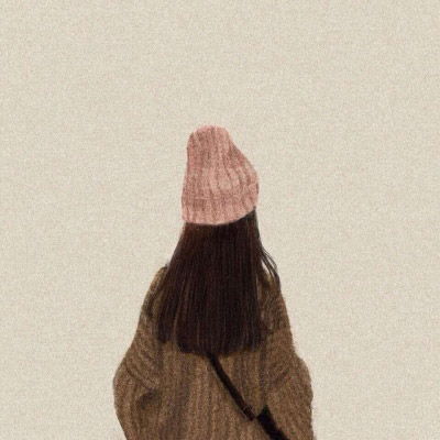 好看的动漫少女背影头像合适女生的微信头像图片