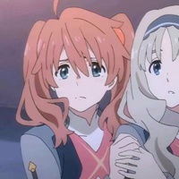 ins日系动漫闺蜜头像iku