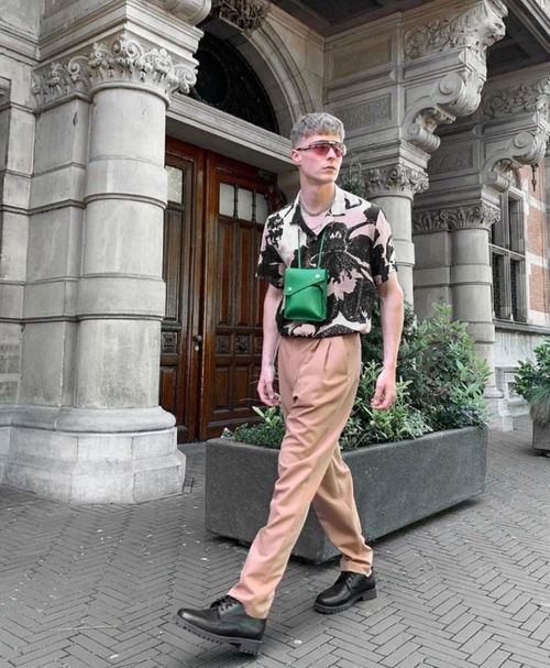 ins新晋荷兰时尚博主davey原来男生的搭配可以简单不失高级