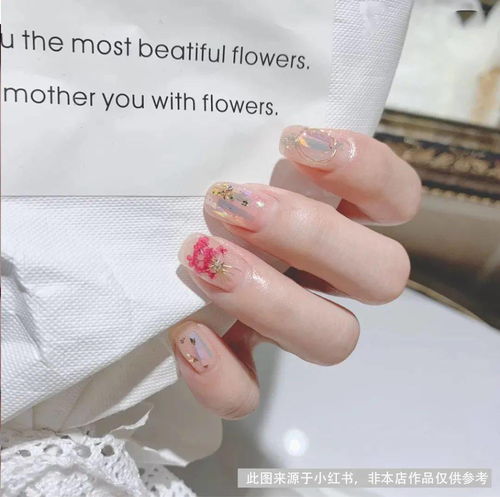 8月会员特刊冰茶系复古巴洛克风干花美甲高仙预警