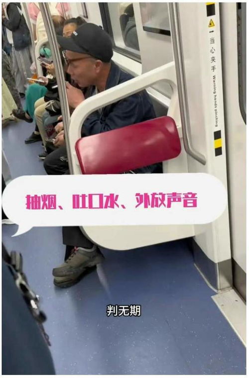 男子地铁抽烟扬言判无期刚出来网友那你再进去吧