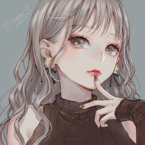 质感强劲青红大大笔下的灵动少女,好看到昏厥