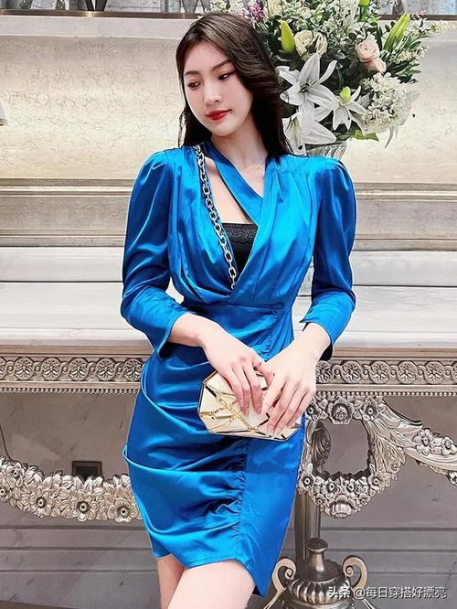 第363章欧美ins风性感v领连衣裙,甜酷个性生日派对礼服短裙