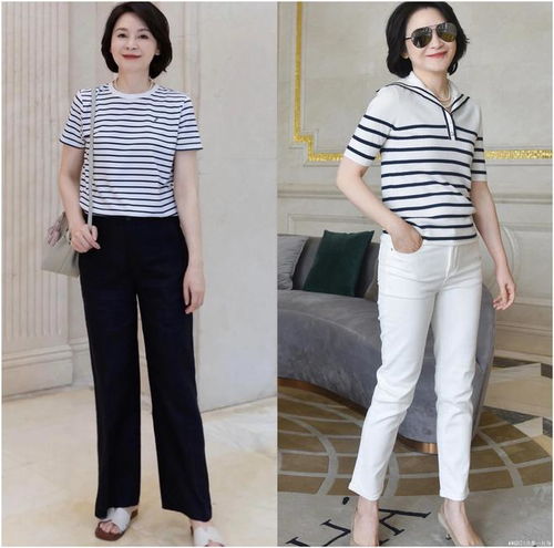 实话50岁女人尽量别穿裙子,今夏流行遮肉裤,贼显瘦