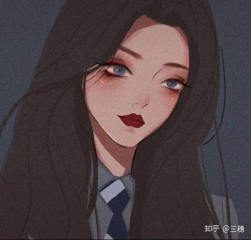 微信头像霸气女动漫头像