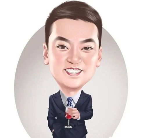 真人手绘男生微信头像稳重大气有品味的男生微信头像
