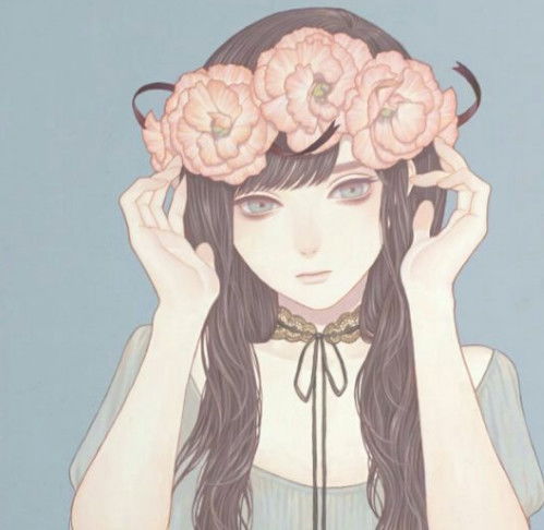 微信头像卡通女孩可爱