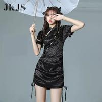 香影裙装xiangying香影吊带裙女夏2023春装新款中长v领纯色连衣裙高级质感内搭裙子多少钱