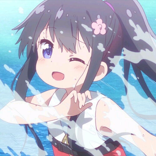 天使降临到我身边白咲花姬坂乃爱自截头像第四期
