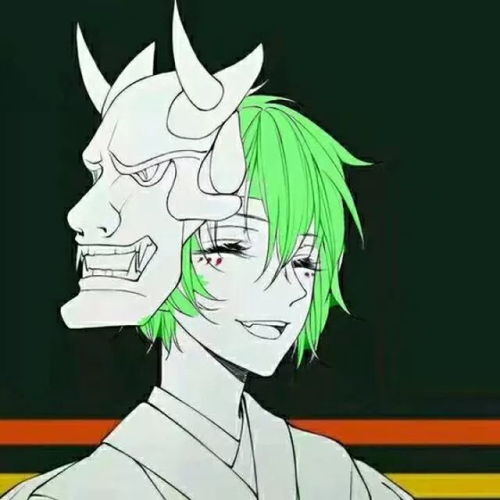 快手抖音超火绿色头像