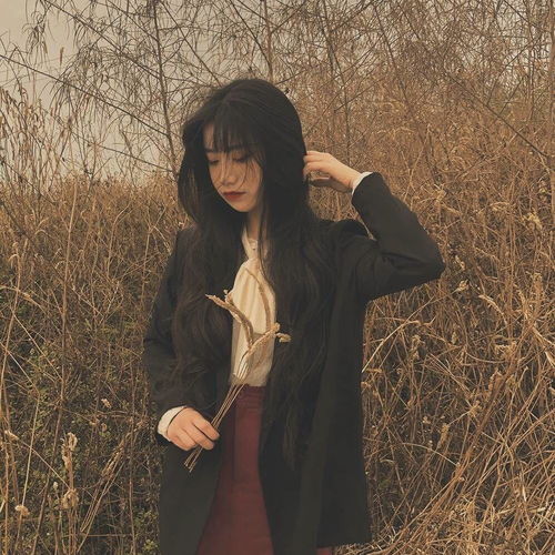 仙女ins头像森系闺蜜情侣头像