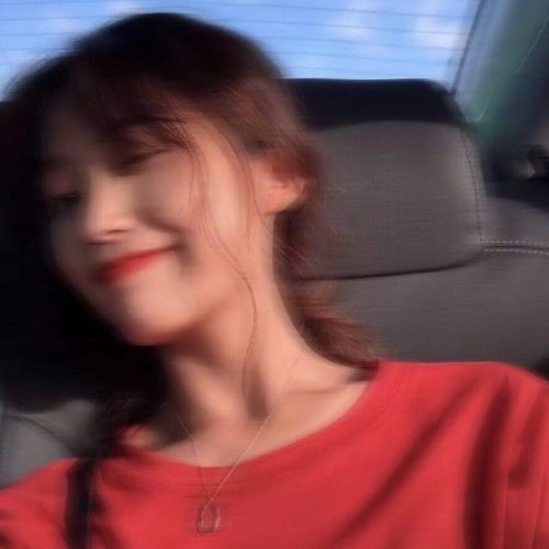 ins笑容甜美阳光女头