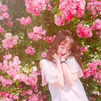 手绘森系花朵女孩头像微信头像图片大全