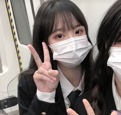 ins甜酷闺蜜头像