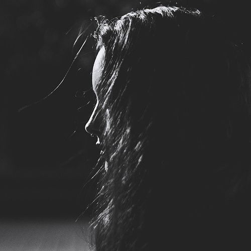女生头像小清新女头干净高清女头黑白