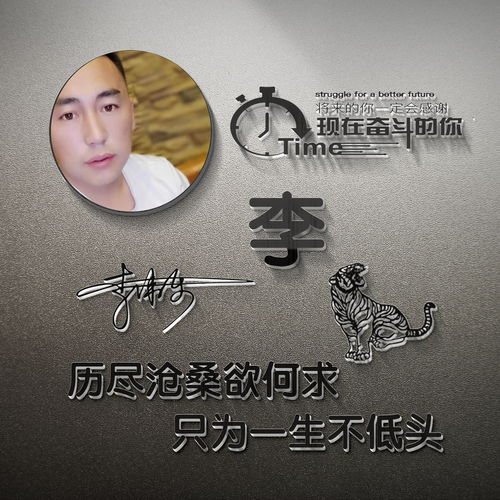 2021超火的3d签名头像,36张高端商务姓氏微信头像,喜欢请带走