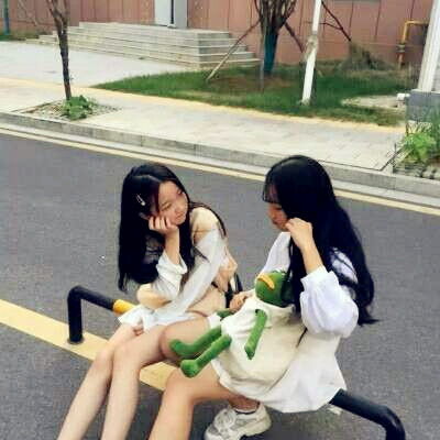可爱的姐妹头像超好看2019感情深的闺蜜