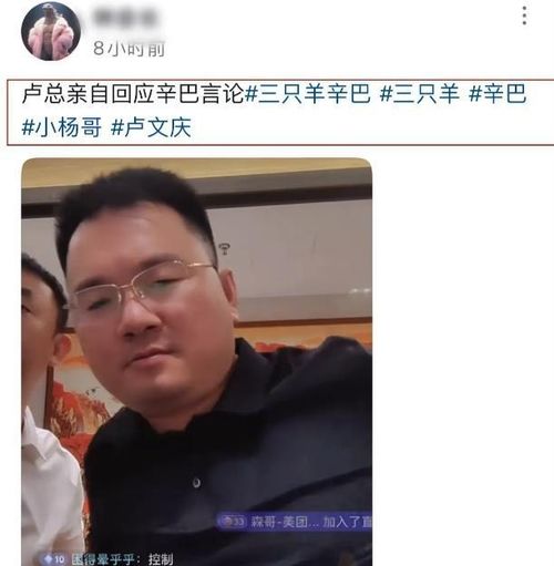 辛巴怒斥小杨哥,导火索竟是大闸蟹,信息量巨大
