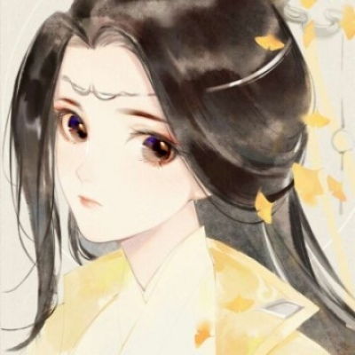 江孑唯美意境古风手绘女头孑然卡通动漫头像我要个性网