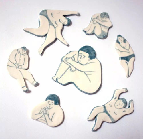 插画爱吃的女孩身材都不会差