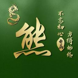 你该换个微信头像了,超好看的龙凤呈祥姓氏头像,有你喜欢的吗