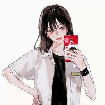 超好看的动漫情头微信头像,卡通头像图片