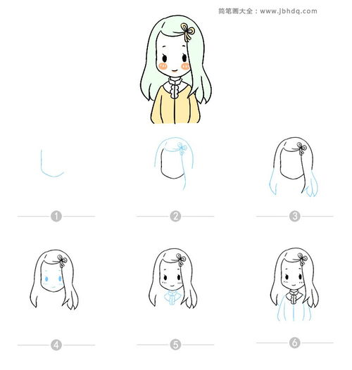 ins风格人物简笔画