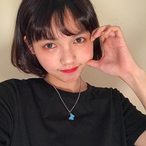 蝴蝶项链女潮ins个性简约吊坠闺蜜情侣二三人学生七夕送女友礼物