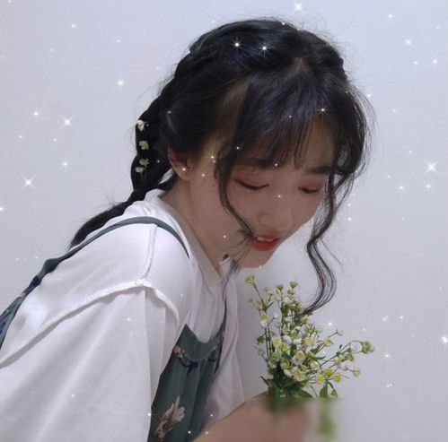 森系小仙女ins女生头像只要能遇见你,千万人走来都是路过