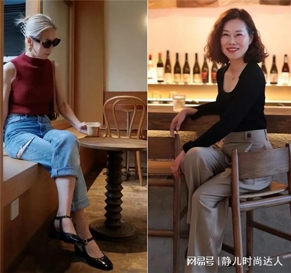 别被年龄束缚了看这些中年妈妈的搭配技巧,穿衣时髦不显老