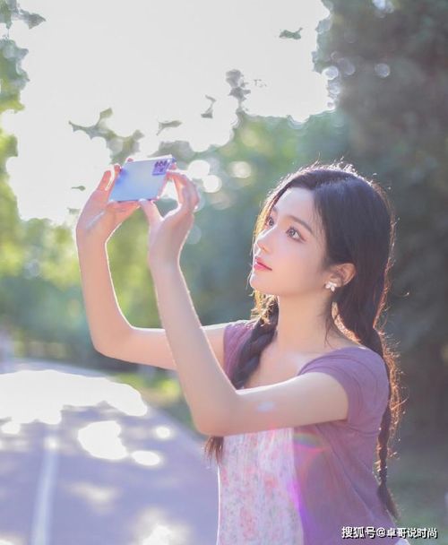 中戏小姐姐紫色甜美打扮,少女感满满,网友不愧是中戏