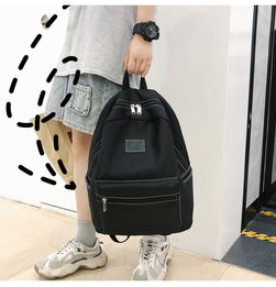 ins风书包少女日系韩版高中大学生原宿ulzzang简约百搭双肩包背包