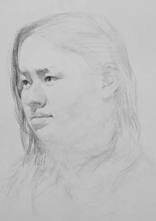 如何让你的素描头发看起来不死板粗糙有质感