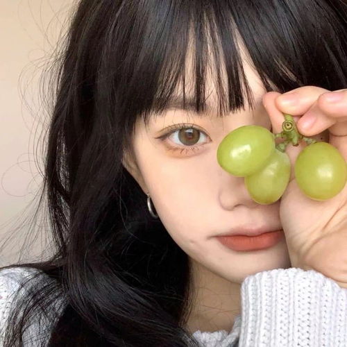 女生头像不好说喜欢,只是看见你会乱