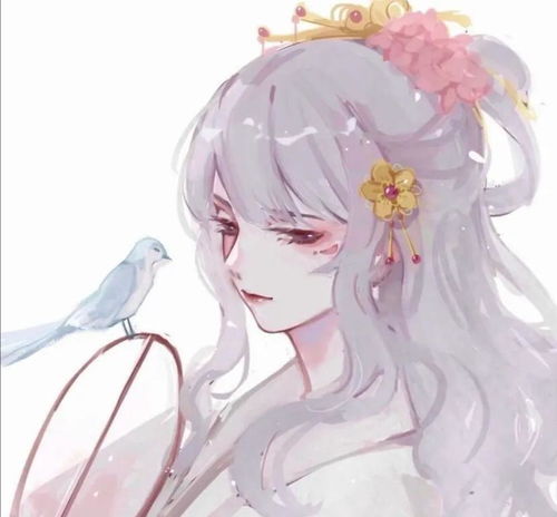 古风女生唯美头像我肩上是风,风上是闪烁的群星