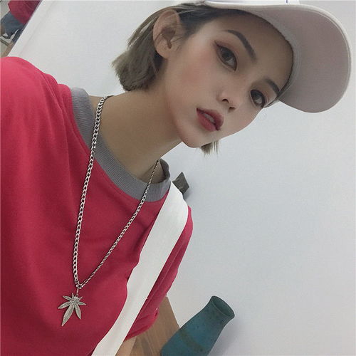 欧美嘻哈复古个性军牌项链吊坠潮男女情侣网红ins毛衣链挂件配饰