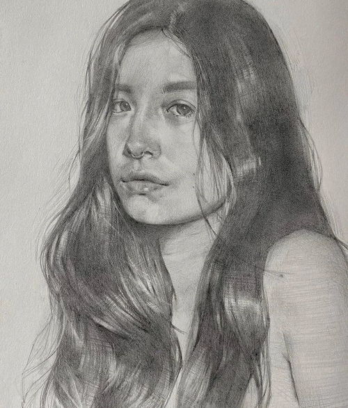 松动才是素描的精髓素描
