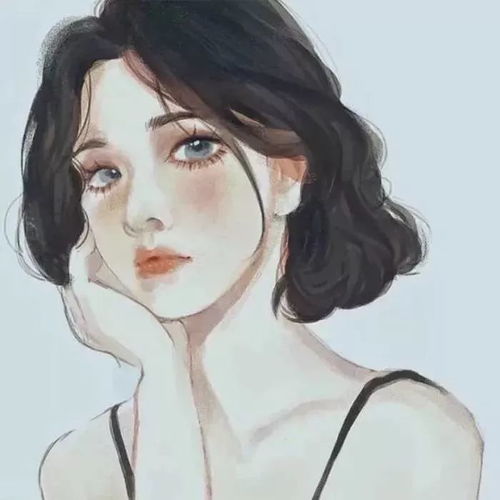 头像动漫女ins高级质感脸脸